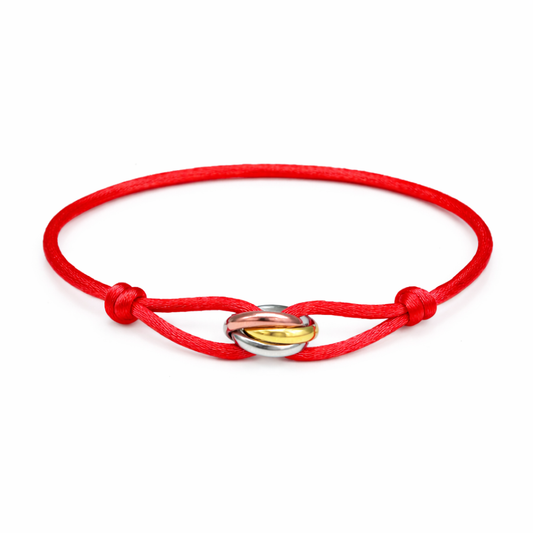 Handwoven Stainless Steel Couple Bracelet