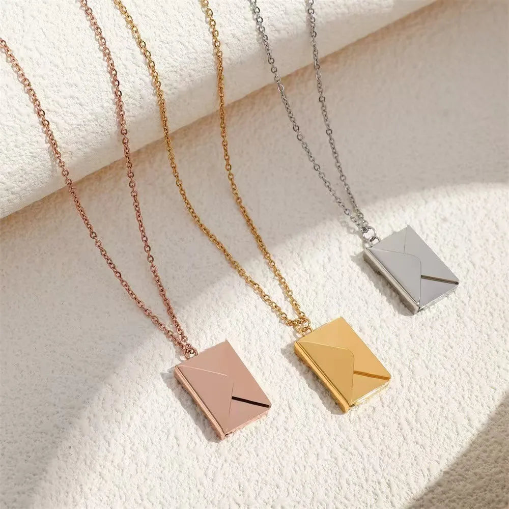 Love Letter Envelope Necklace