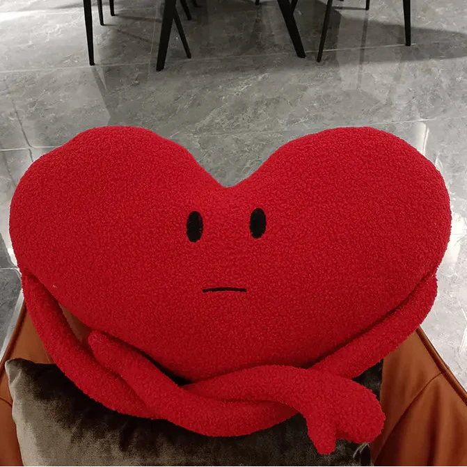 Love Hug Heart Pillow