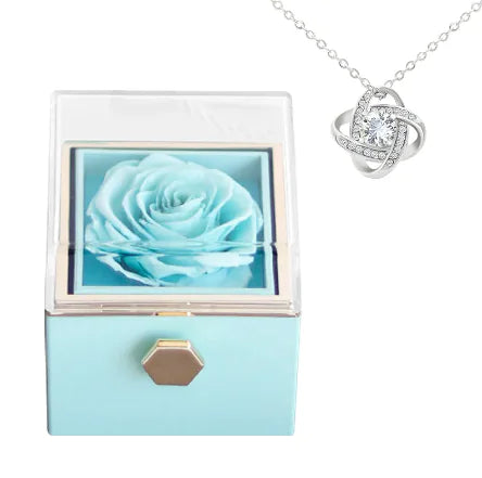 Rotating Rose Gift Box