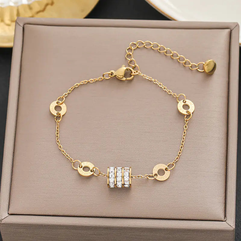 Stylish Minimalist Titanium Steel Bracelets for Women