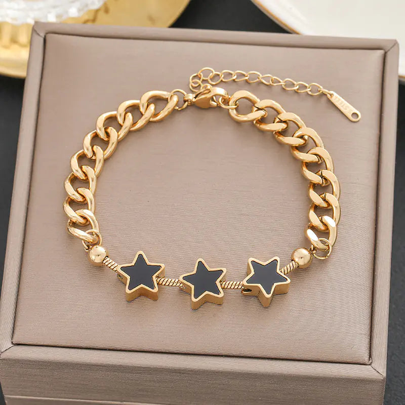 Stylish Minimalist Titanium Steel Bracelets for Women